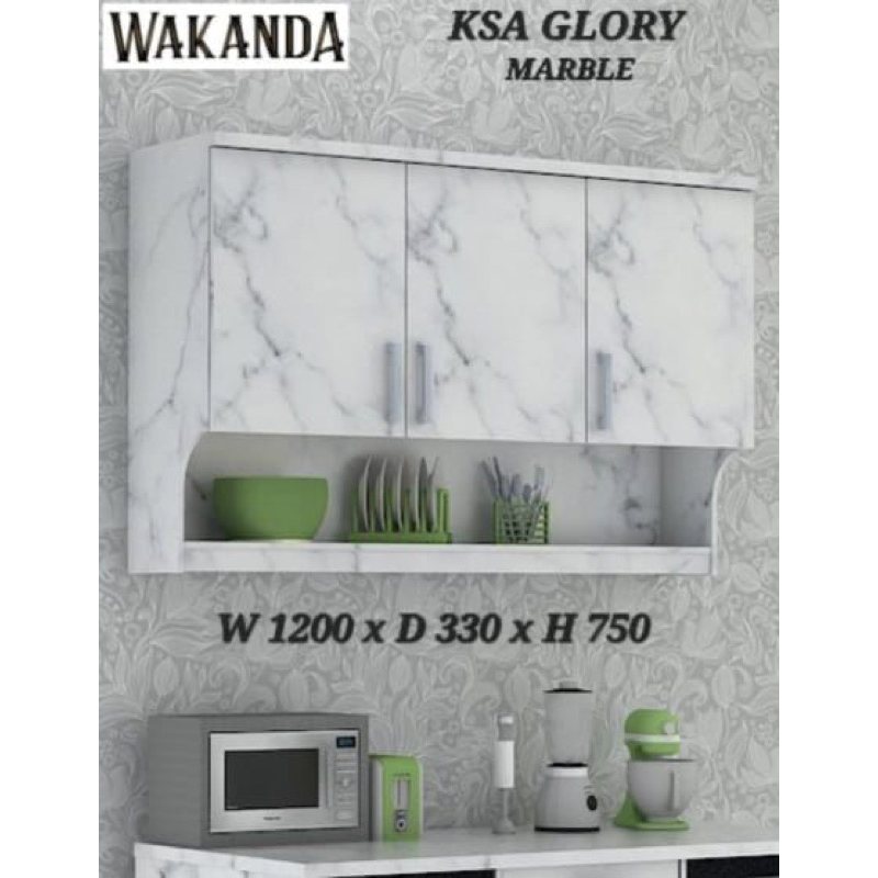 lemari gantung, rak piring minimalis