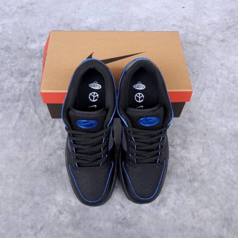 Sepatu N!ke Dunk Low Black Royal