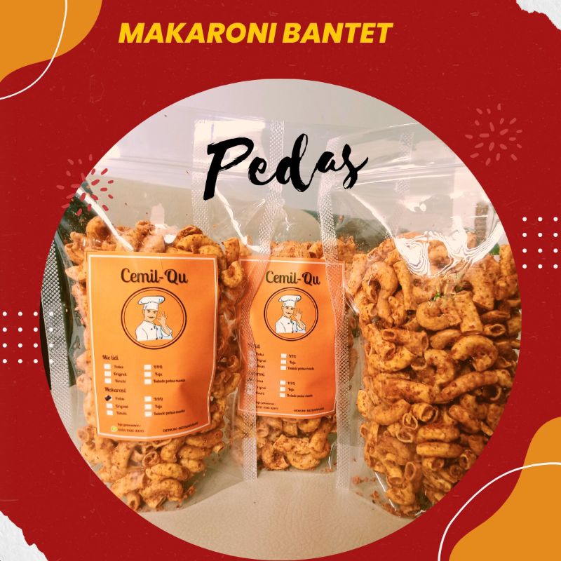 

CemilQu makaroni bantat rasa pedas