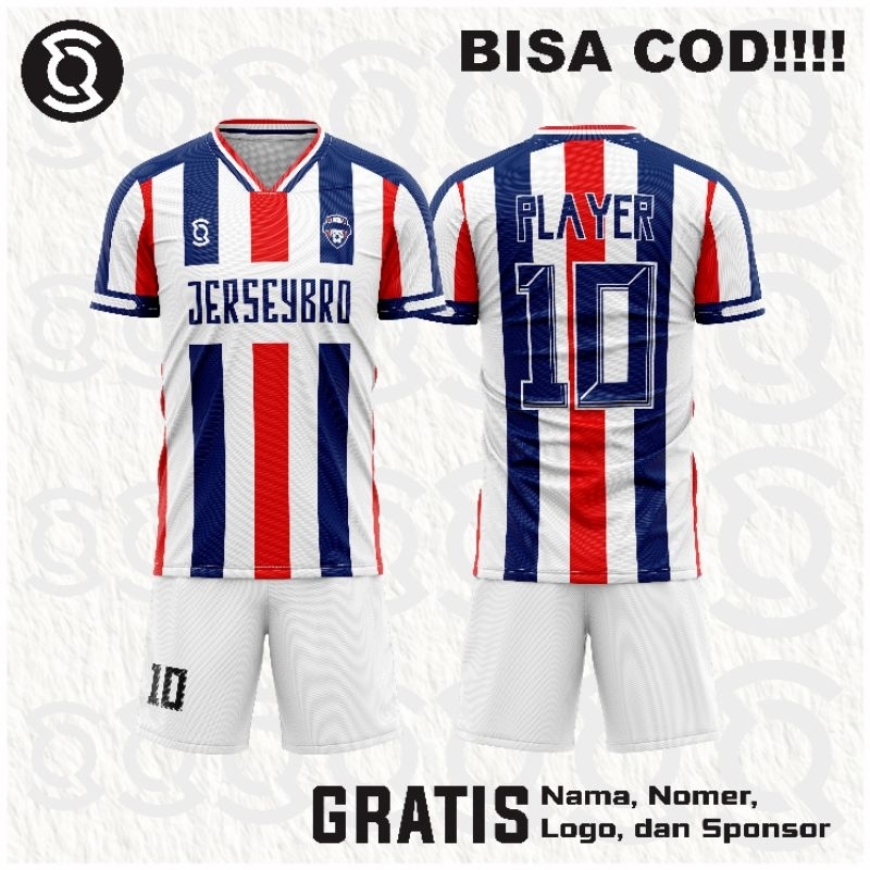 Jersey Futsal Custom Nama Satuan Full Printing