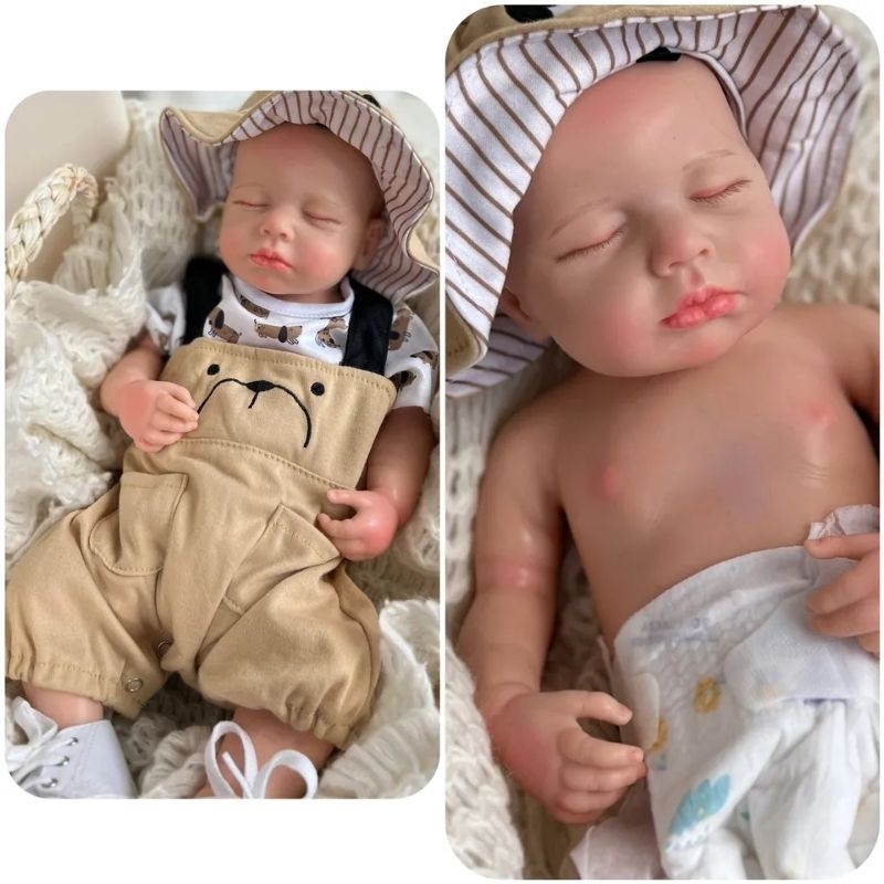 Boneka Reborn Baby Silikon Solid