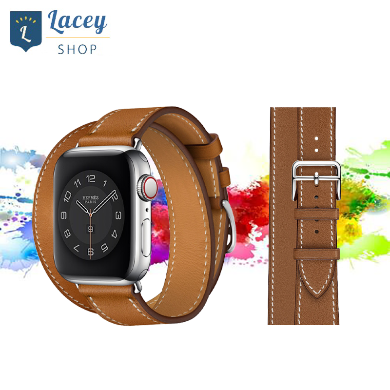 Tali Kulit Cincin Ganda i Watch 1 2 3 4 5 6 SE 7 Tali Pengganti