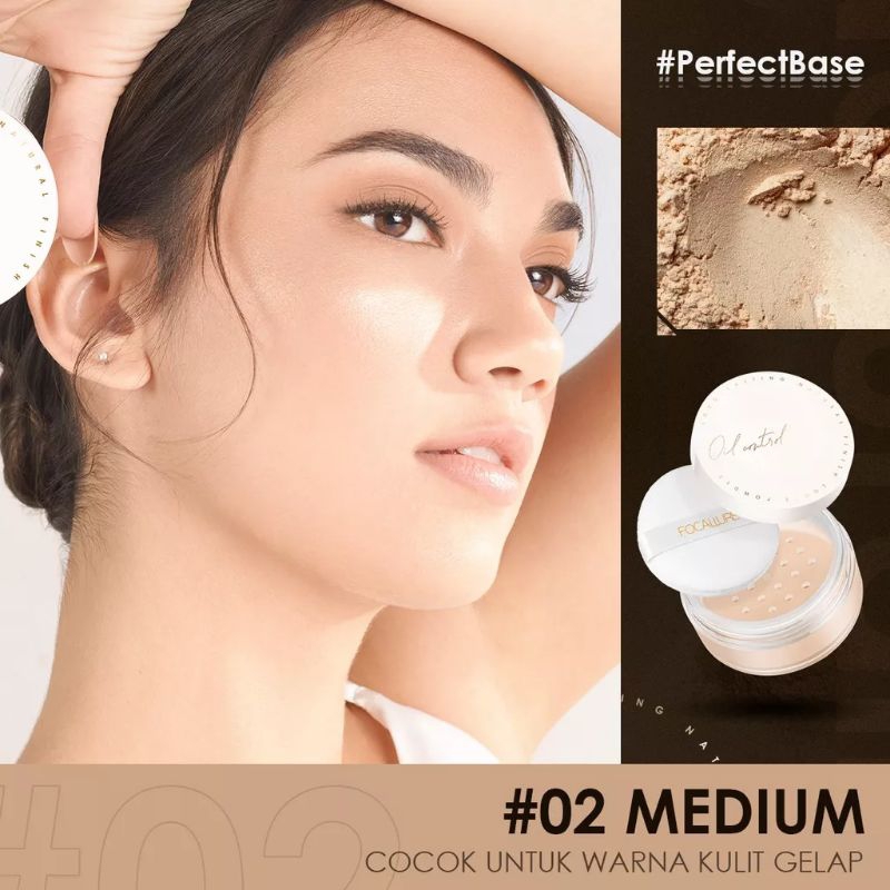 Focallure Perfect Base Oil Control Loose Powder Silky Smooth Setting Powder