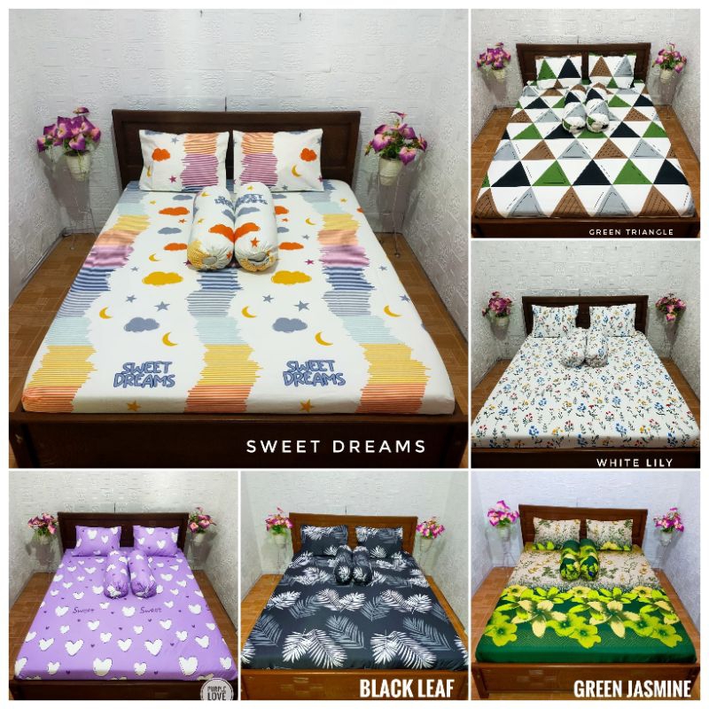 Sprei Homemade 180 160 120 Sprei Motif Halus Lembut Tidur Nyenyak Dengan Sprei Murah