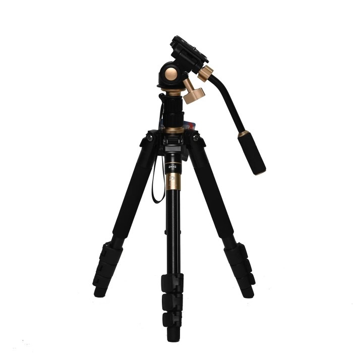 Beike Tripod Q555V Monopod with Fluid Head Video - Garansi Resmi 1 Tahun Beike