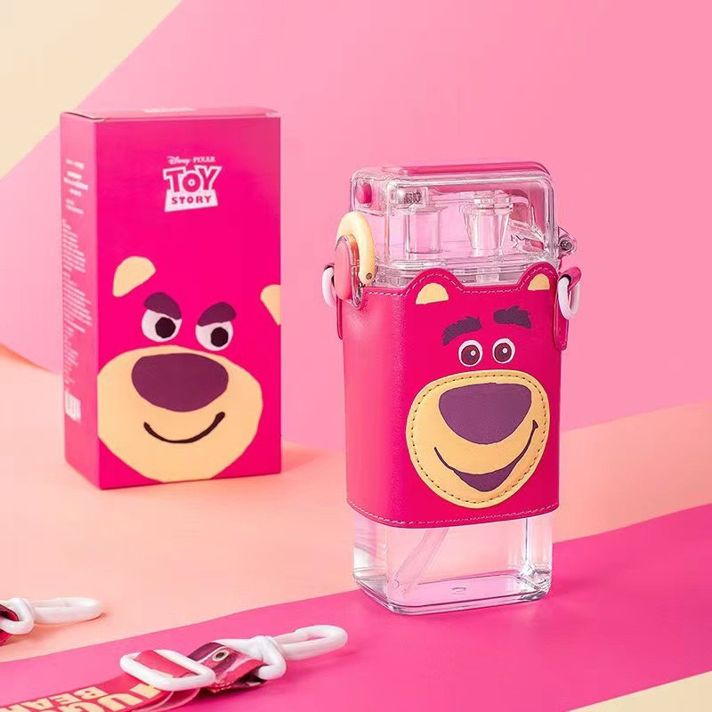 Botol Minum Anak Teguk Bahan Tritan Motif Elsa Buzz Lotso Tigger