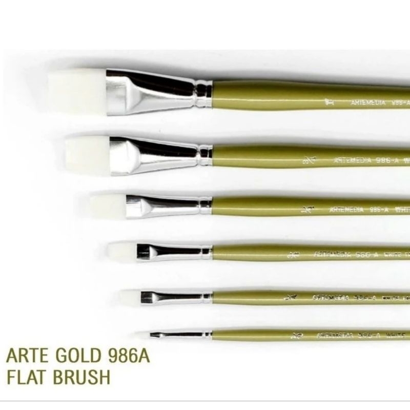 

Kuas Artemedia White Taklon 986-A