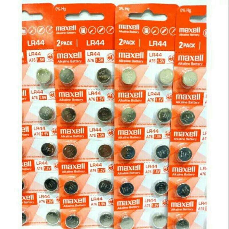 baterai jam tangan maxell lr44