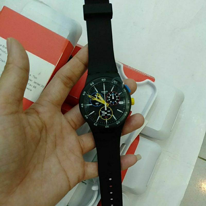 Jam tangan pria swatch susb416