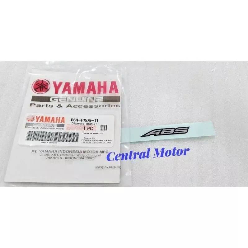 STIKER EMBLEM LOGO ABS NMAX OLD LAMA NEW YAMAHA ORIGINAL
