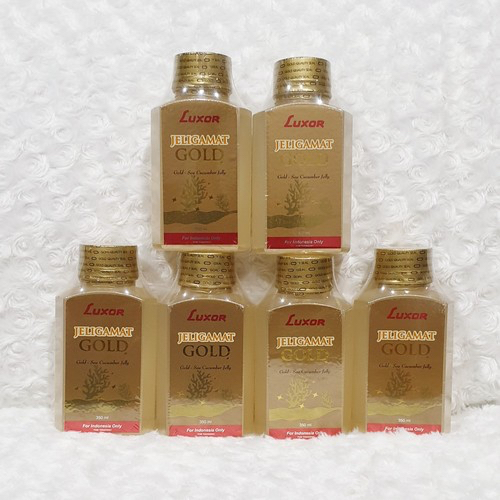 Luxor Jelly Gold 350ML Luxor Gold Kecil Ekstrak Tripang Tinggi ASLI