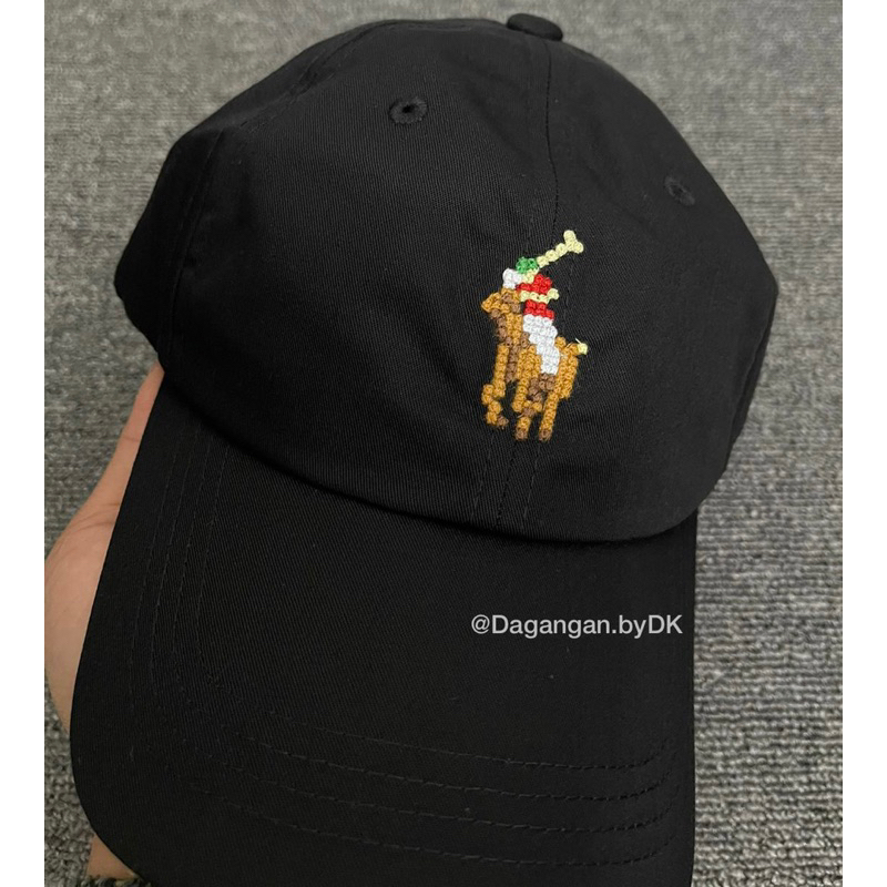 Topi Polo Ralph Original 100% Hitam