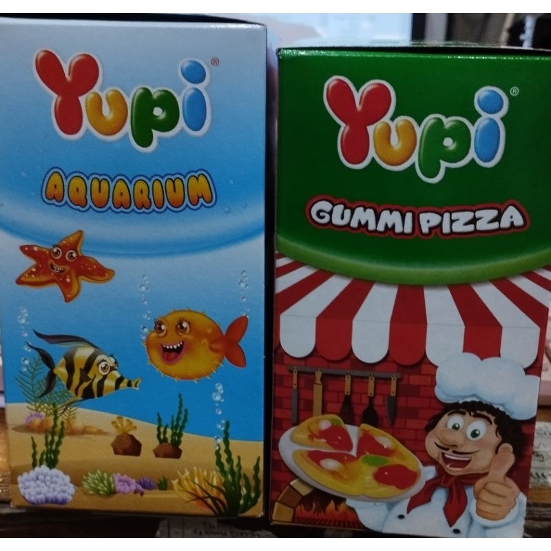 

yupi,aquarium,pizza,isi12pcs