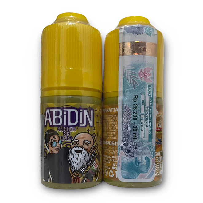 Abidin V2 Prost Alster Salt Nic 30ML by Orang Tua Group / Anggur OT x Prost x Vape Packers