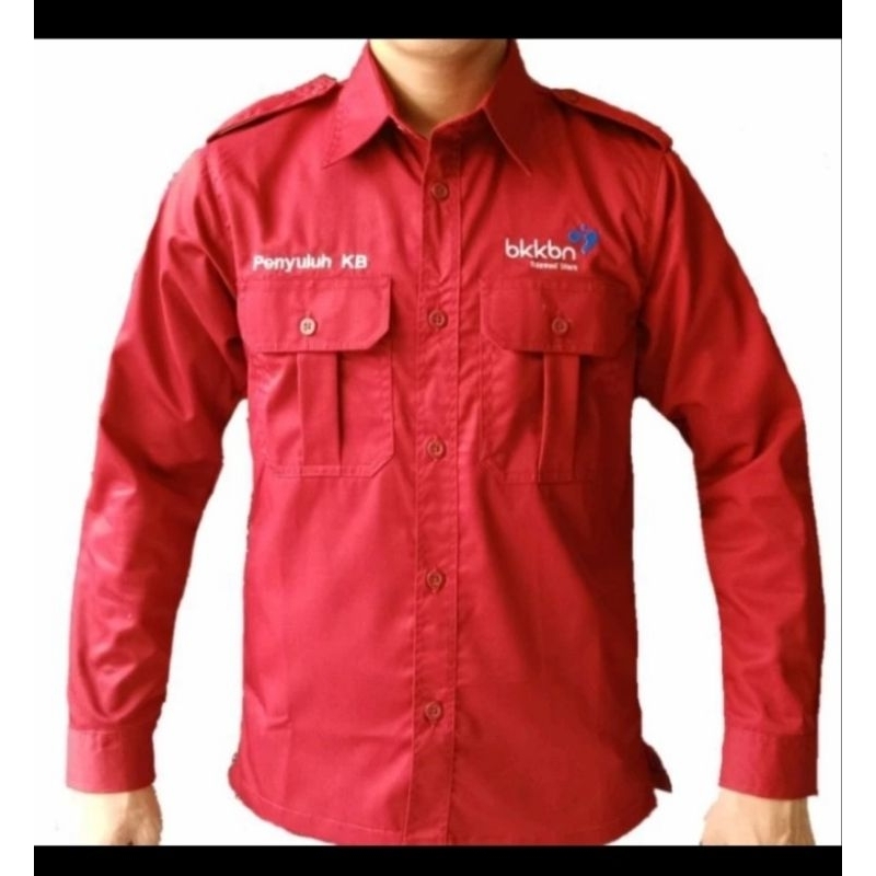 Kemeja bkkbn seragam bkkbn baju bkkbn PDH bkkbn baju kerja bkkbn seragam kerja bkkbn pdl bkkbn serag