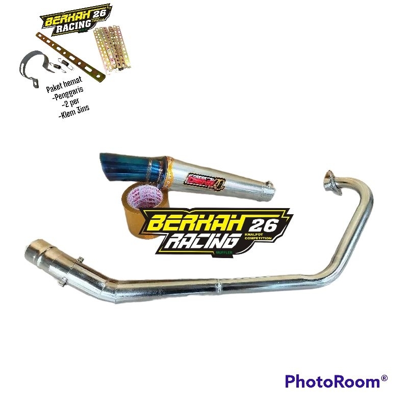 knalpot racing Daeng4 satria fu jupiter mx old satria fu 150 jupiter mx new sonic