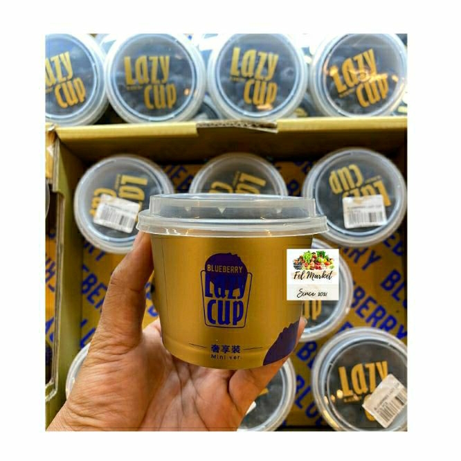 

Blueberry Lazy cup mini import manis | buah blueberries import | cup