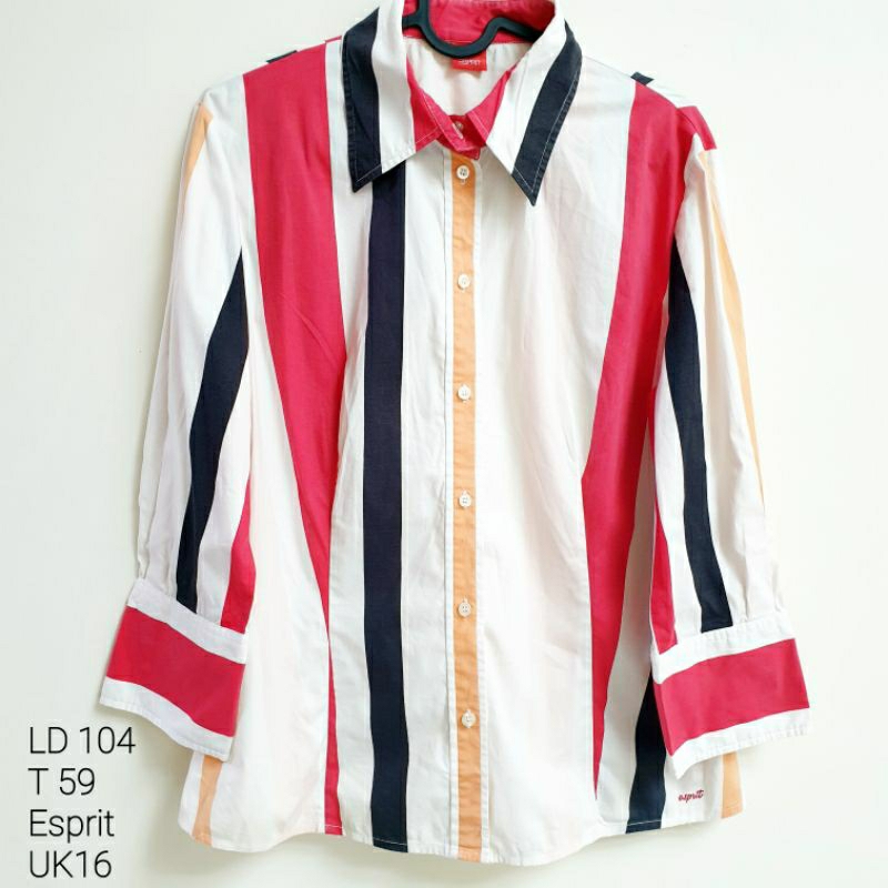 Kemeja Esprit Blouse Blus Wanita - Atasan Preloved