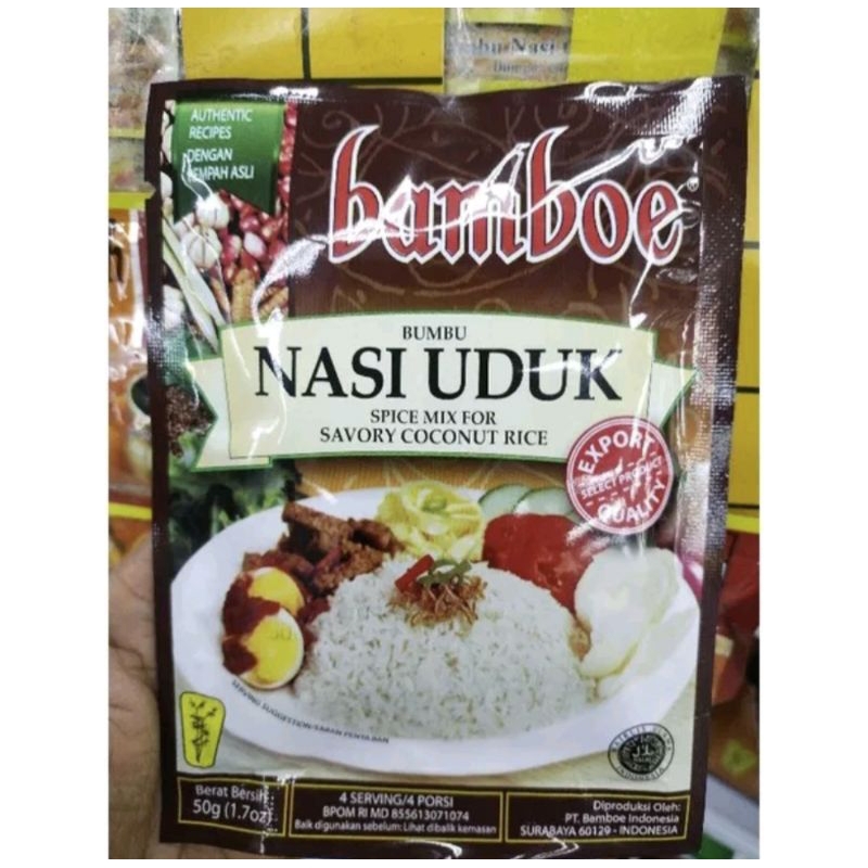 

Bamboe bumbu nasi uduk 50gr