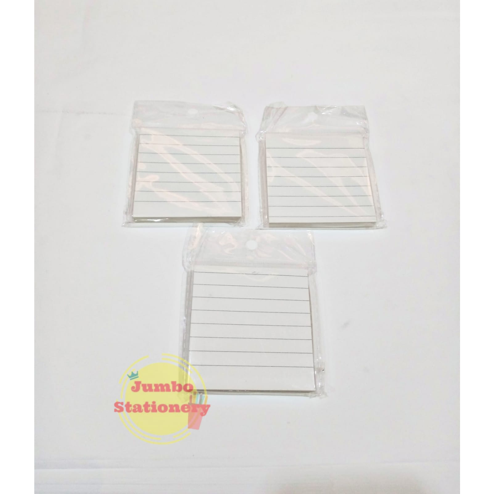 Sticky Notes Motif Garis Kertas Memo