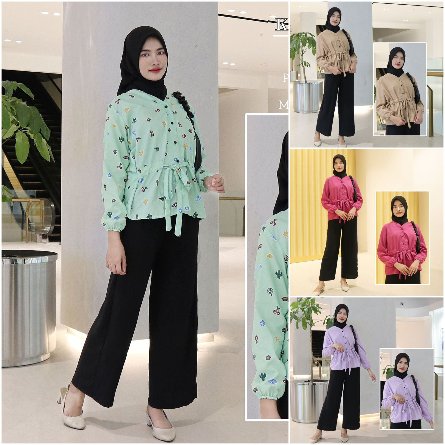 IZANY BLOUSE Wanita 001 / Atasan Wanita Dewasa Kekinian