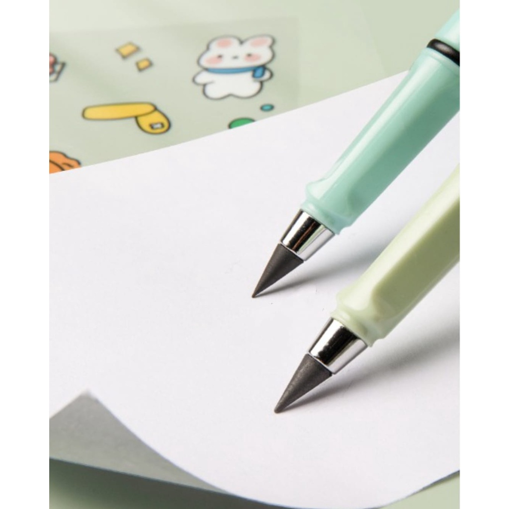 

Pencil eternal PASTEL COLOR / Pensil tanpa batas warna pastel / Everlasting / HB sketch