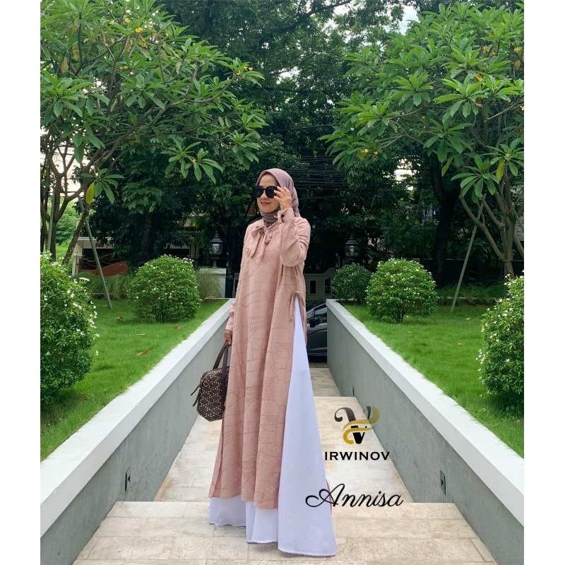 Annisa abaya by irwinov - gamis termurah