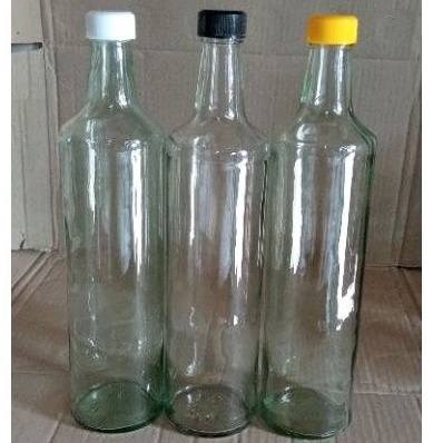 BOTOL KACA 600ML POLOS, DRUM