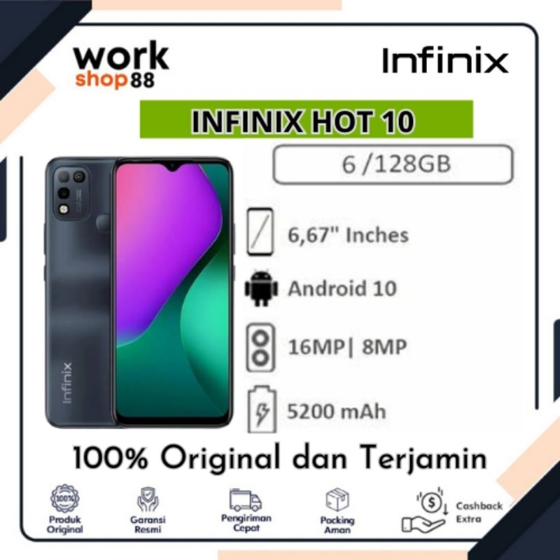 Second INFINIX HOT 10(6GB/128GB)