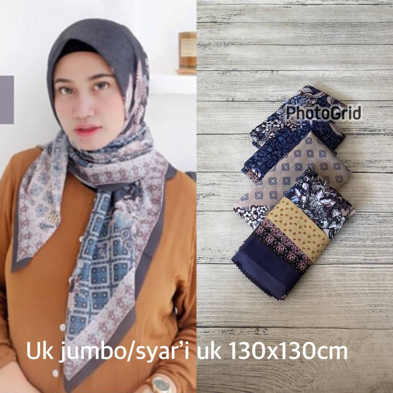 HIJAB VOAL MOTIF JUMBO / JILBAB MOTIF / HIJAB VOAL MOTIF PREMIUM / KERUDUNG KEKINIAN / JILBAB TERBAR