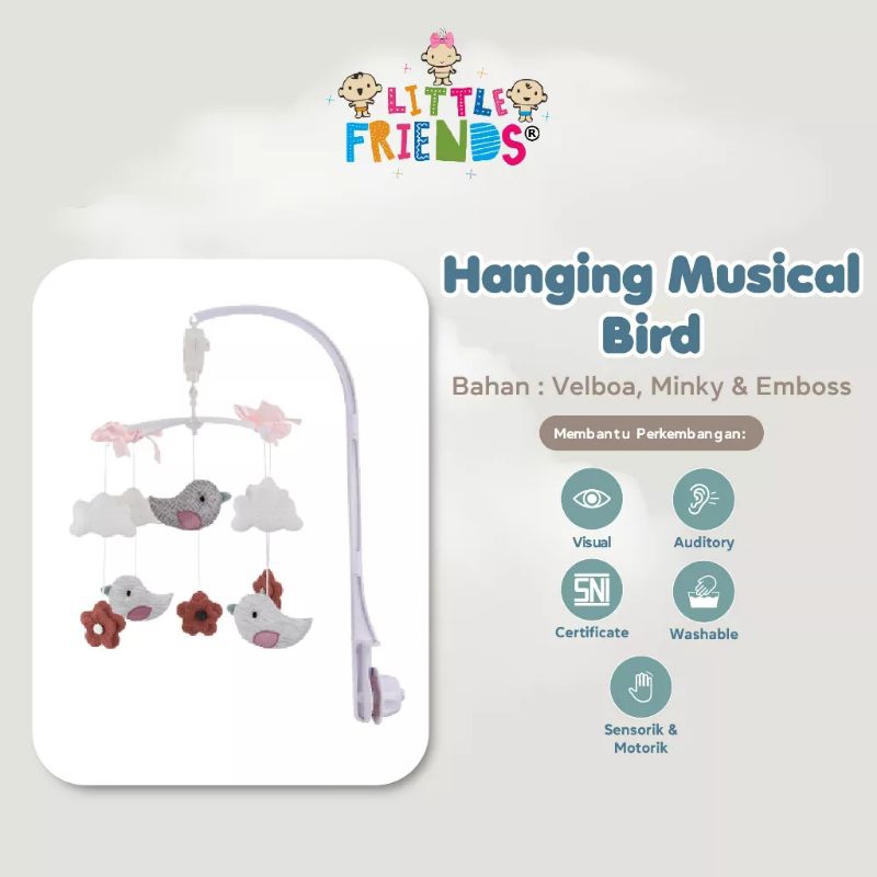 LF Hanging Musical Set - Mainan Musik Gantung Babybox