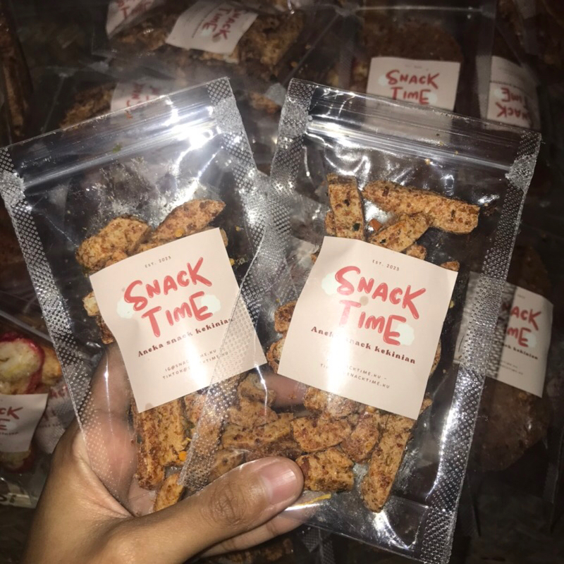 

Basreng Pedas Kencur Daun Jeruk