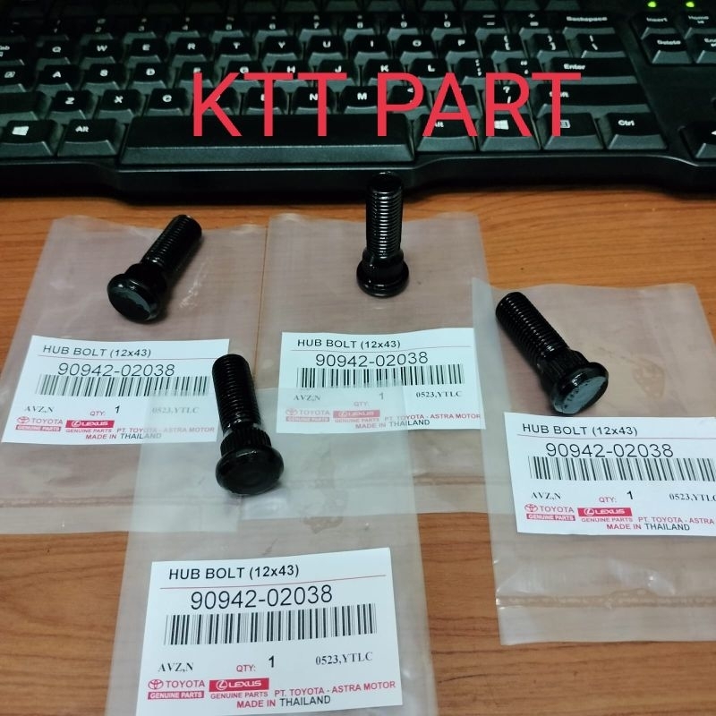 BAUT RODA TOYOTA AVANZA XENIA ORIGINAL HITAM