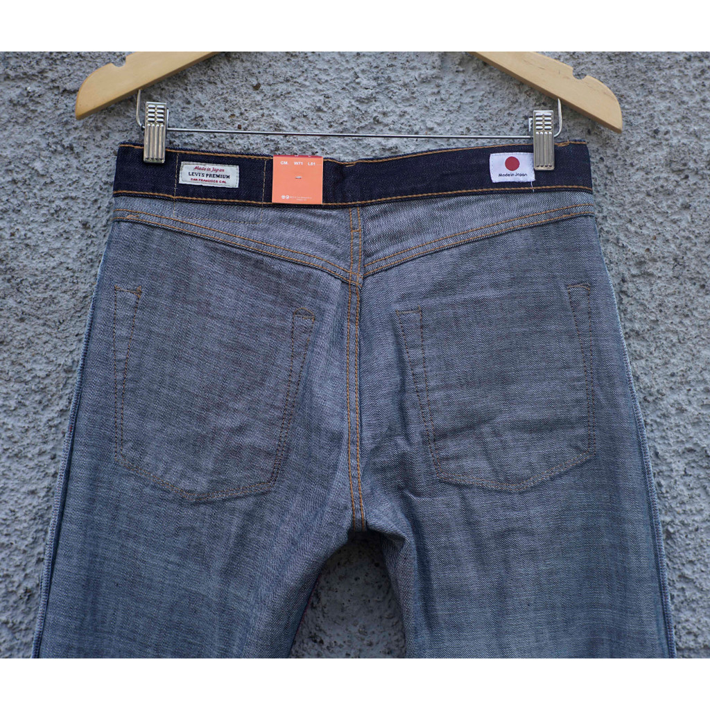 Levis 505 Japan - Celana Jeans Pria Dark Blue - Celana Panjang Pria