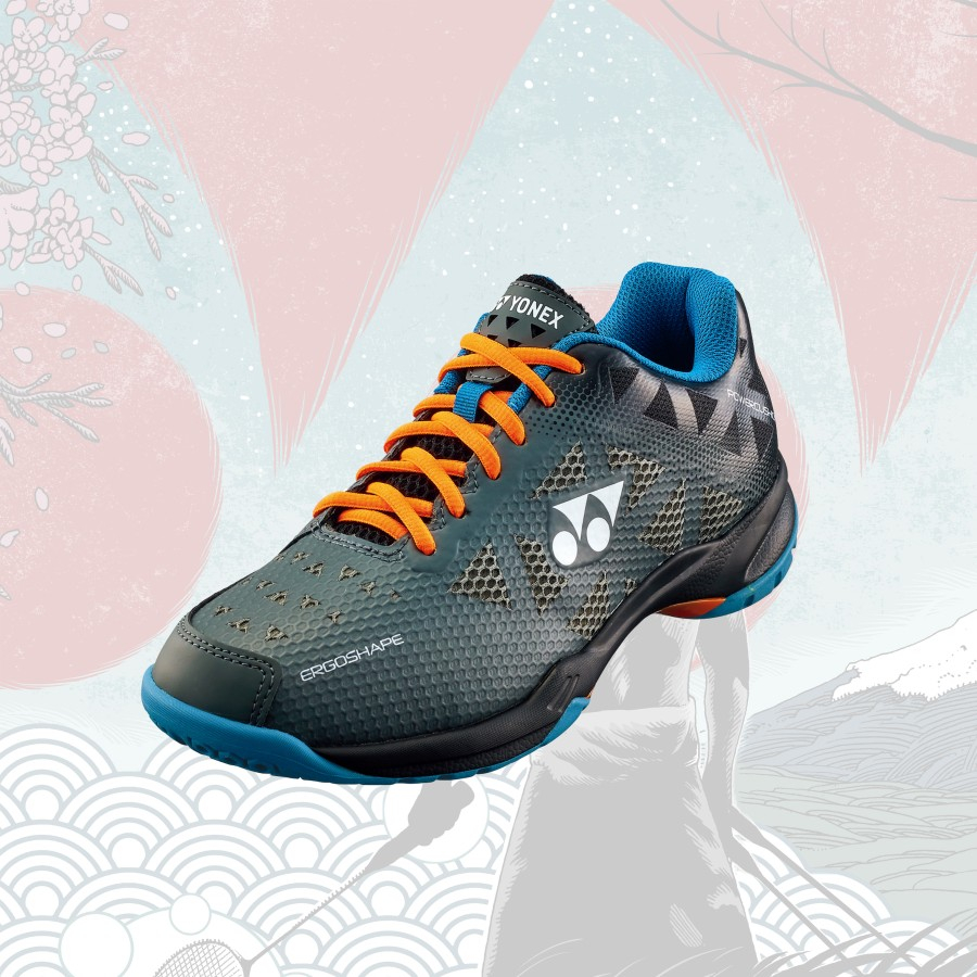 Sepatu Badminton Yonex Power Cushion 50 SHB50 EX Dark Gray