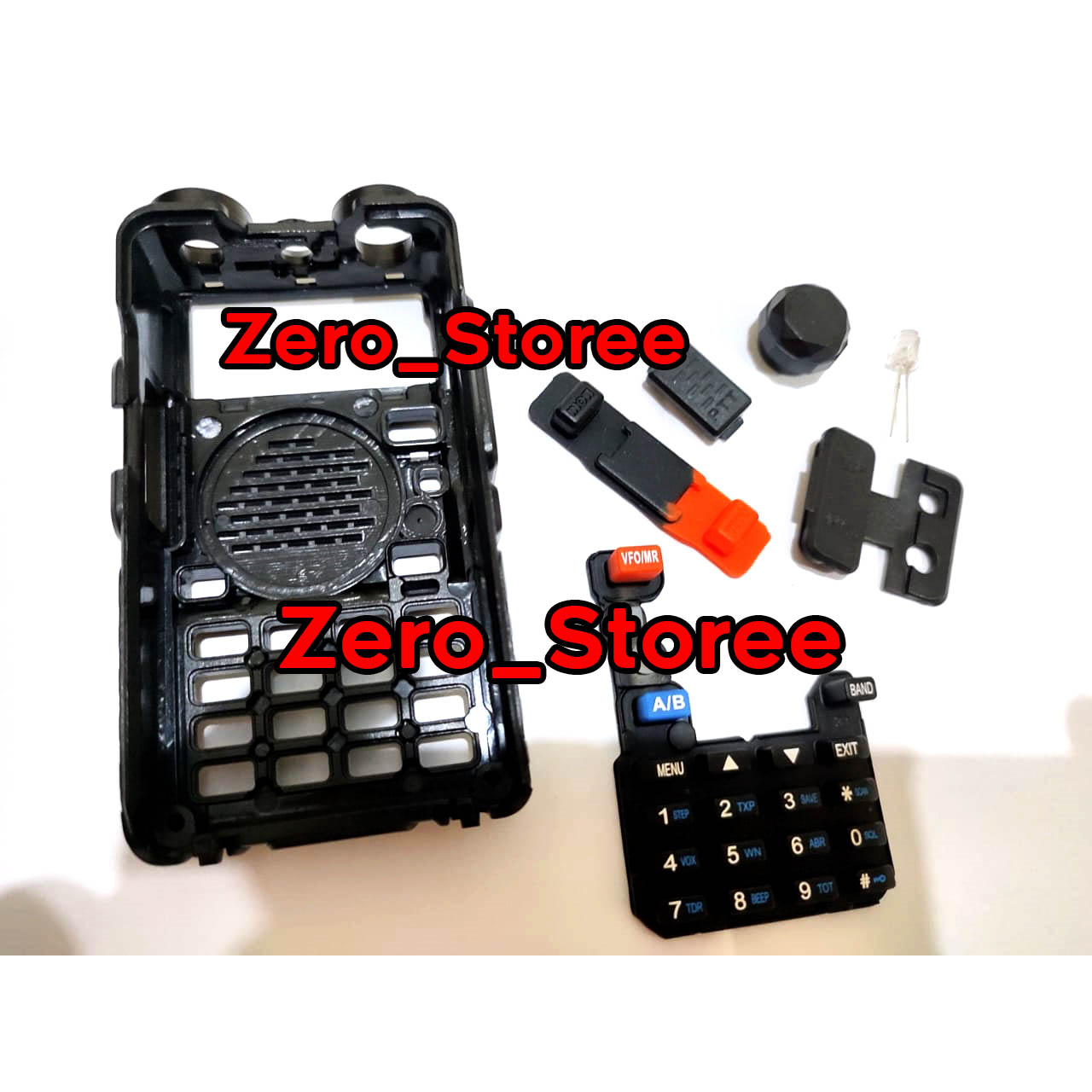 HT Casing UV5 kesing UV-5 UV5R UV-5R Baofeng Pofung Lupax Berlin Kipet weierwei Keypad tutup mic PTT UV 5 5R case BODY CASING HT KESING