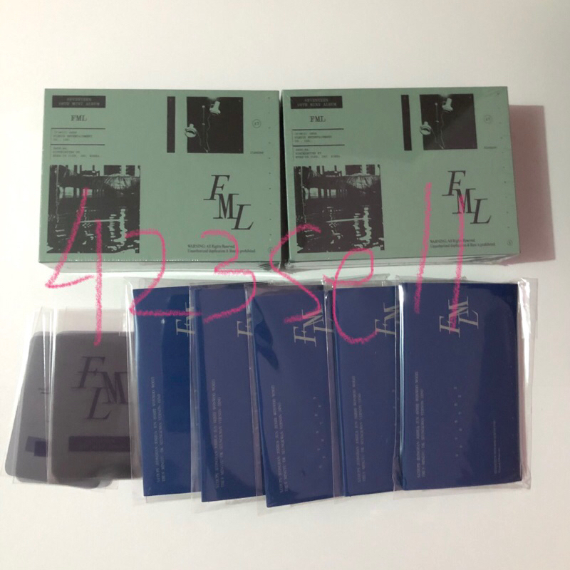 FML SEVENTEEN ALBUM WEVERSE VER & KIT SEALED SVT FXCK MY LIFE VERSION VERSI CARAT REGULAR DELUXE MIN