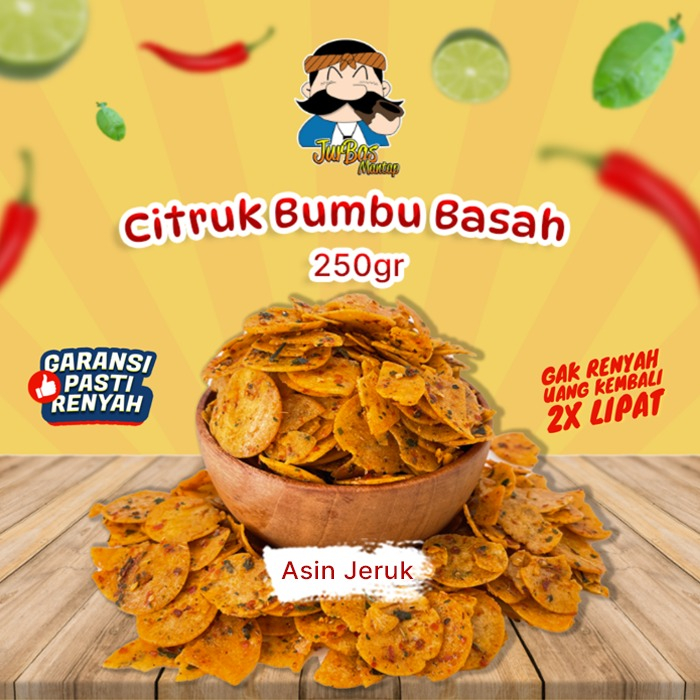 Citruk Varian Asin Jeruk 250 gr