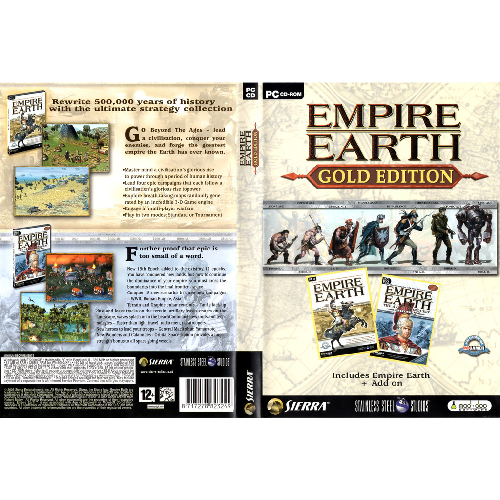 Empire Earth Gold Edition PC Game