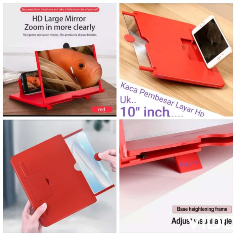 KACA PEMBESAR Layar HP 3D