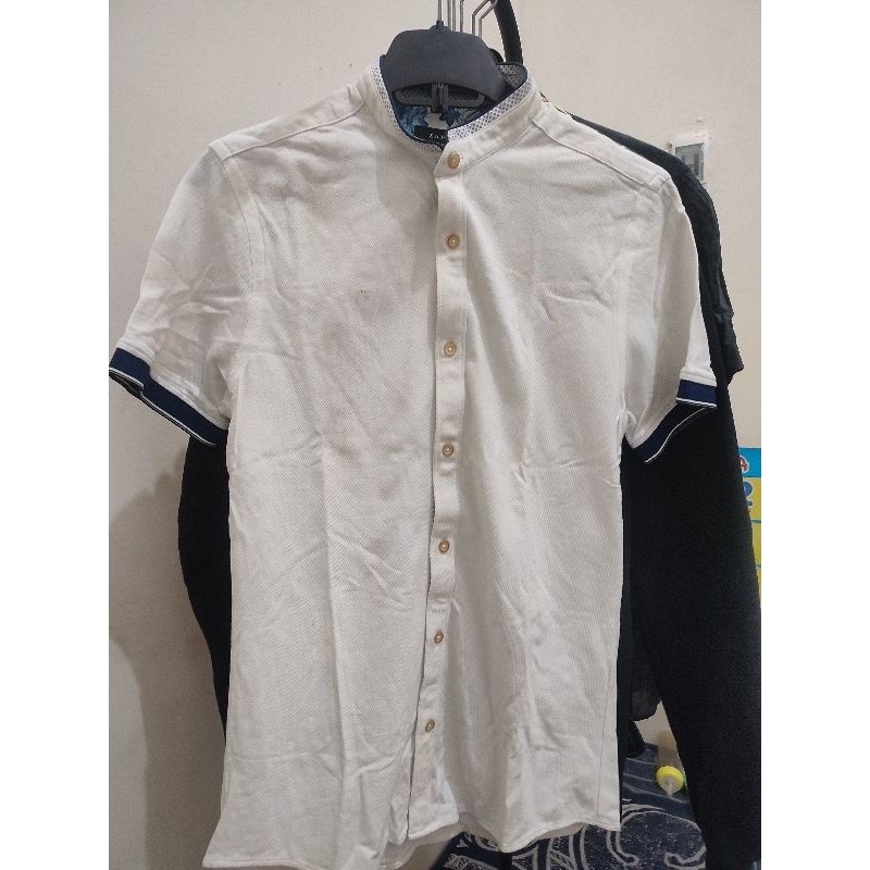 KEMEJA BAHAN POLO ZARA MAN (SECOND)