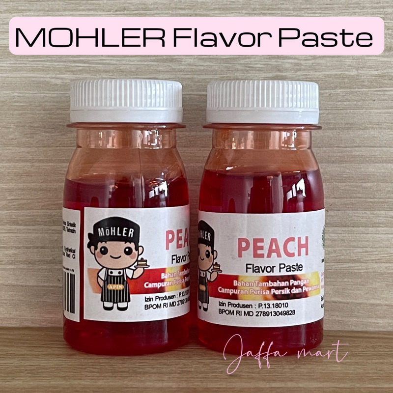 Pasta Perisa Pewarna MOHLER 60gr - PEACH