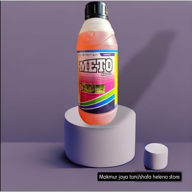 OBAT HERBISIDA SISTEMIK METO 490 SL KEMASAN 1 LITER