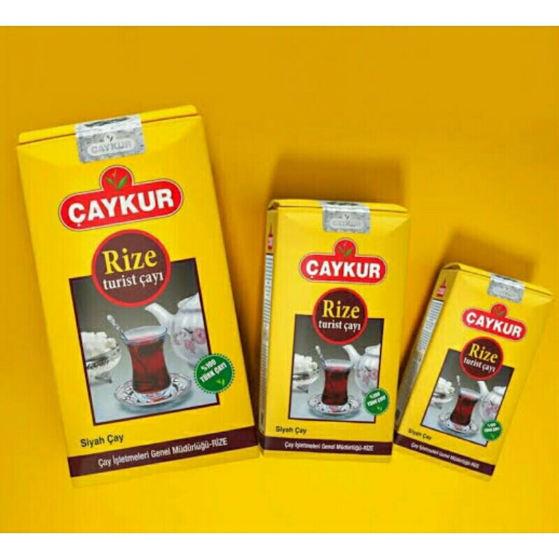 

Teh Turki ÇAYKUR Rize Turist Çayı ( 100gr, 200gr, 500gr )
