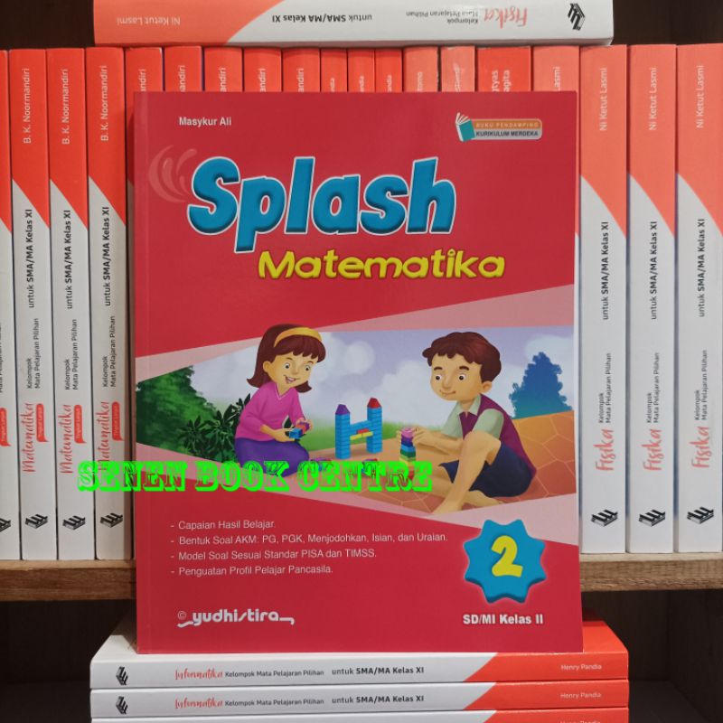 Buku Splash Matematika Kelas 2 SD/Mi Kurikulum Merdeka Yudhistira