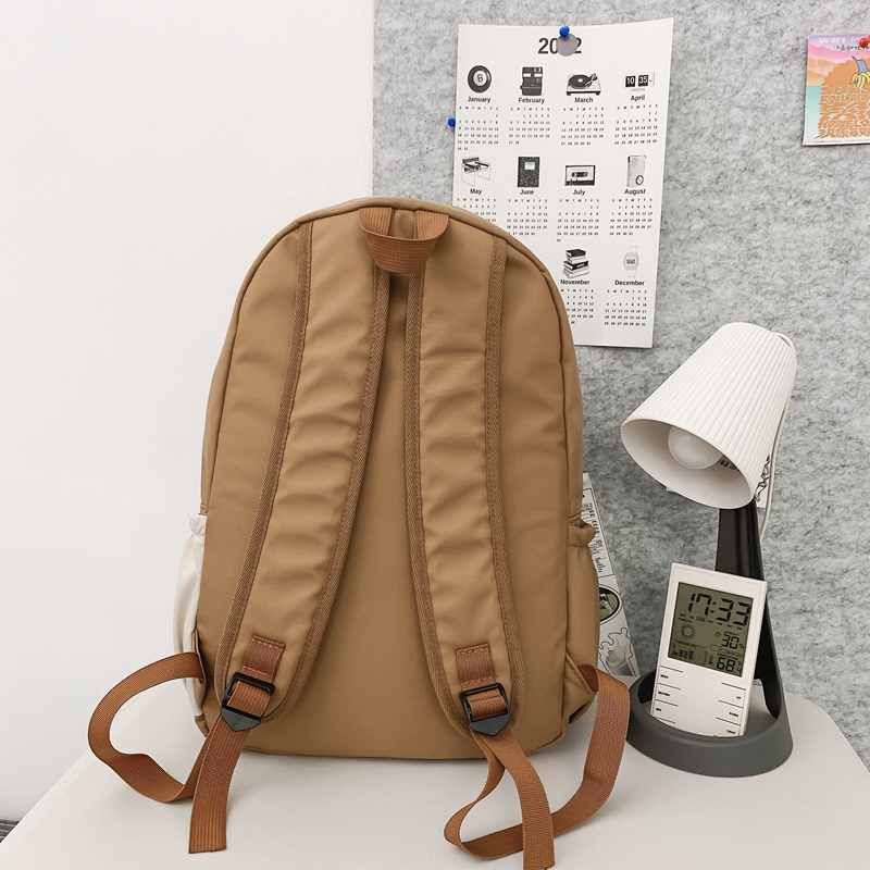 WYK155 Tas Ransel Pria Wanita Sekolah Kuliah Diagonal Backpack Impor TKM