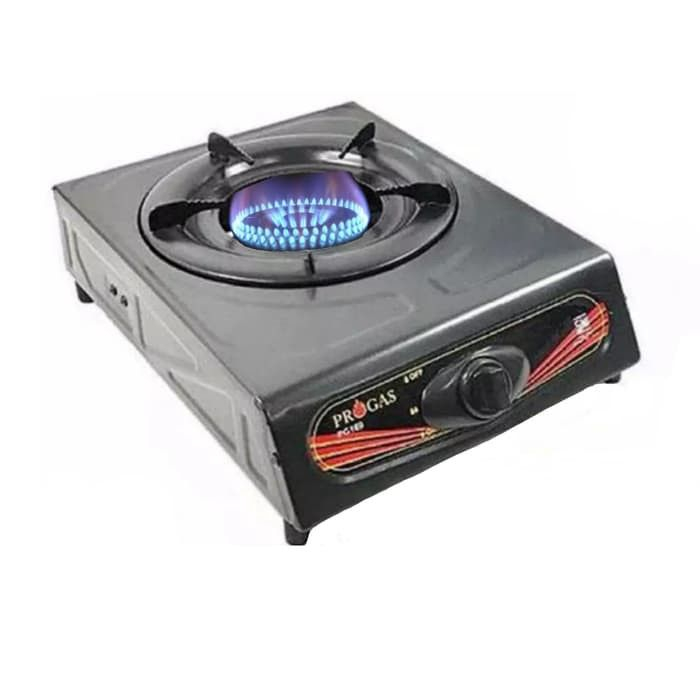 Kompor Gas Progas 1 Tungku Teflon PG-169 PG 169 new