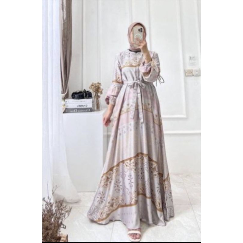 GAMIS MEWAH TERBARU SILK BALON ORIGYNAL BESTSELLER DRESS//GAMIS MEWAH KEKINIAN 2023