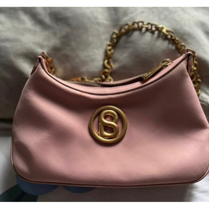 LUANA NILON BAG BUTTONSCARVES GUAVA