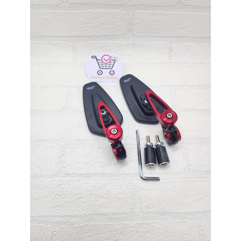 Spion Jalu oval Untuk Semua Motor Universal - Spion Jalu Bar End Universal Semua motor Beat Vario Nmax Aerox Lexi Pcx Spacy Satria Sonic Vixion Jupiter